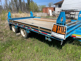 HD tandem flatdeck trailer