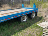 HD tandem flatdeck trailer